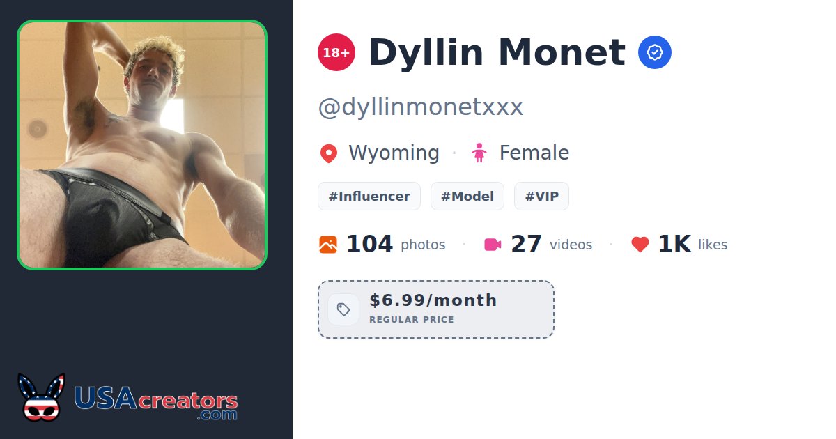dyllinmonetxxx OnlyFans Stats | USACreators