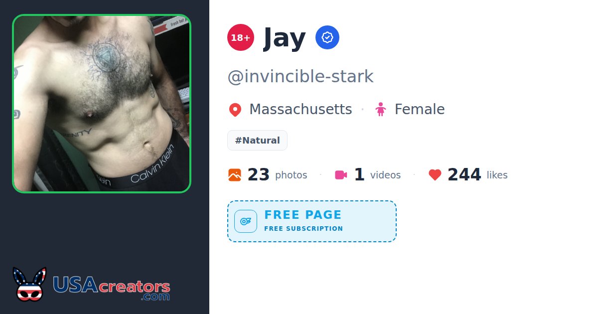 invincible-stark OnlyFans Stats | USACreators